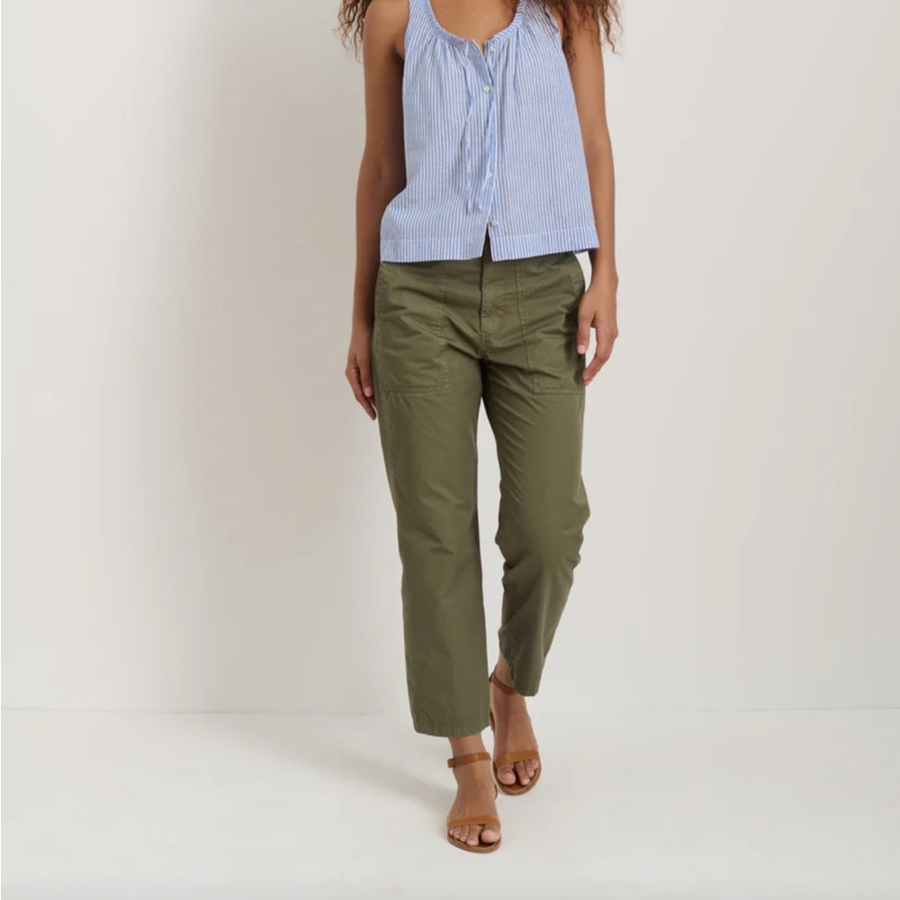 Alex Mill Green Cargo Pants Relaxed Fit